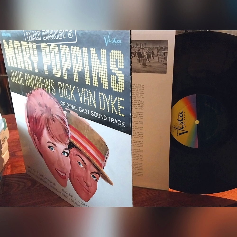 Walt Disney * Mary Poppins * Original Vintage Vinyl